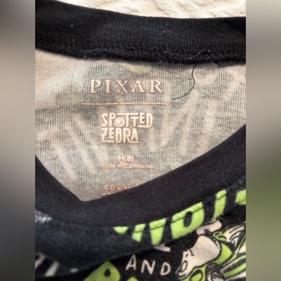 Disney Pixar Buzz Lightyear Pajamas Set Of 2 Size 8 - Picture 2 of 3